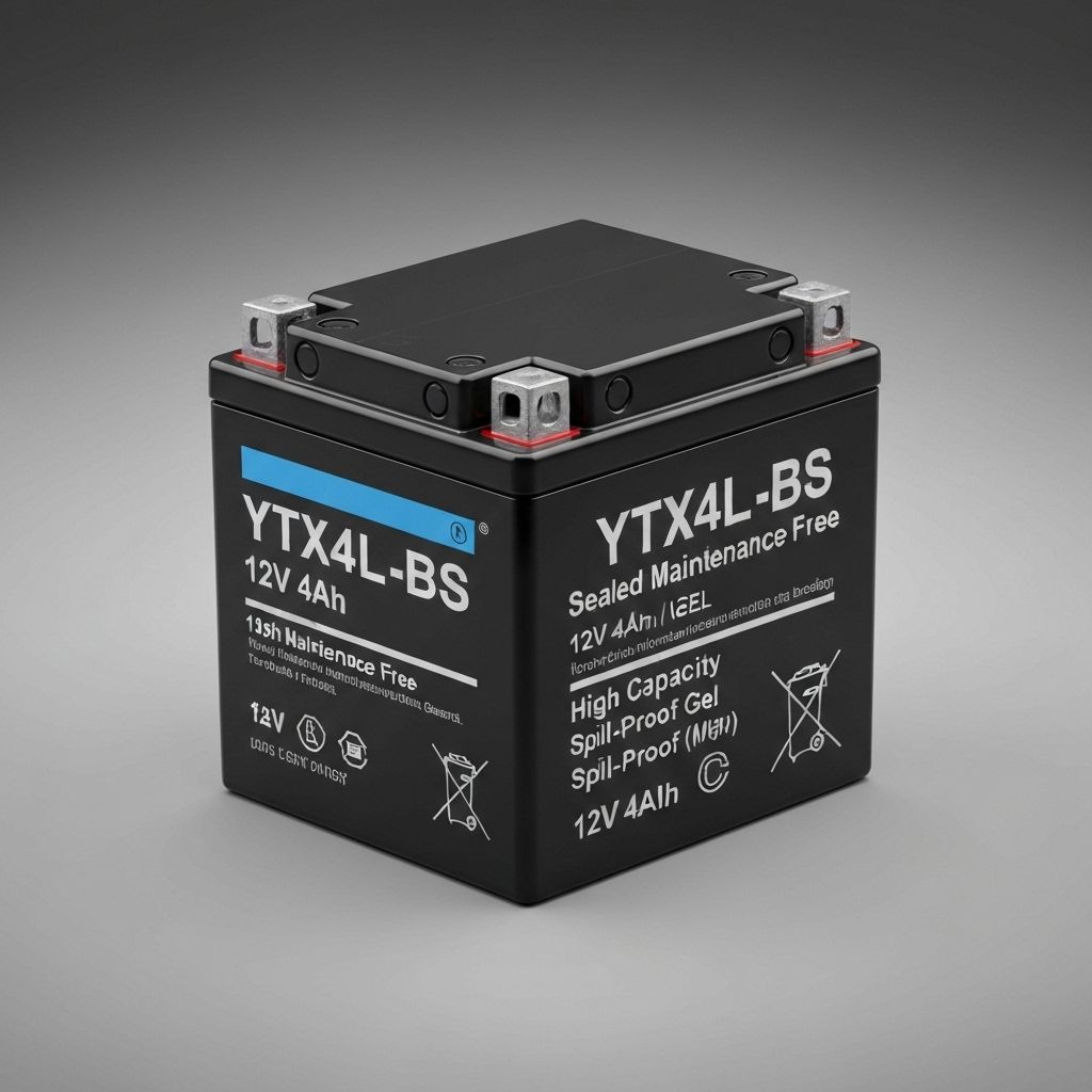 Batería YTX4L-BS GEL 12v4Ah